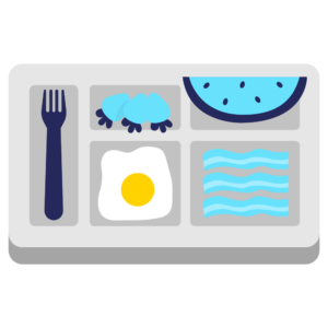お弁当のイラスト